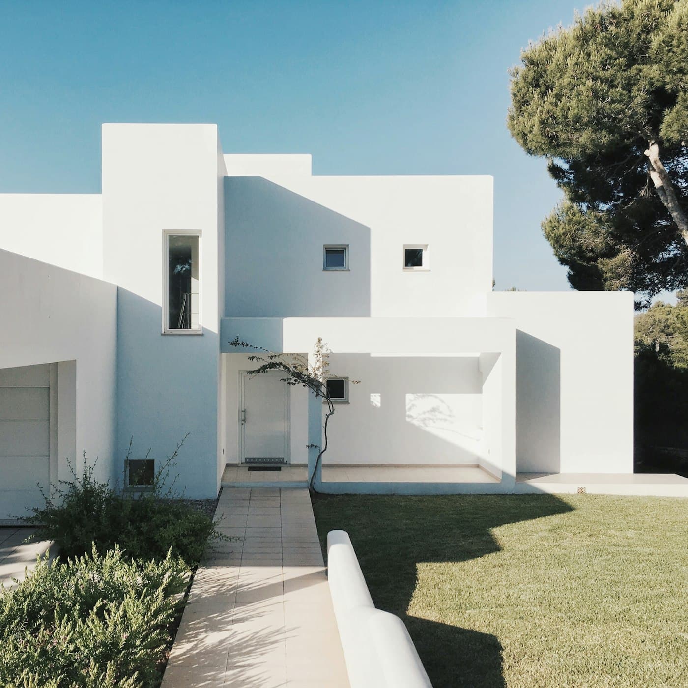 Maison neuve contemporaine