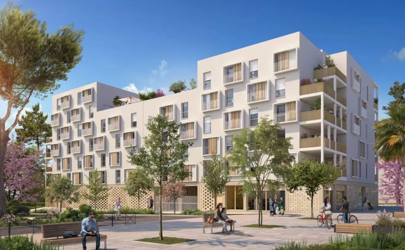 Programme neuf OPUS IMMO PRESENTE QUARTIER RESTANQUE à Montpellier