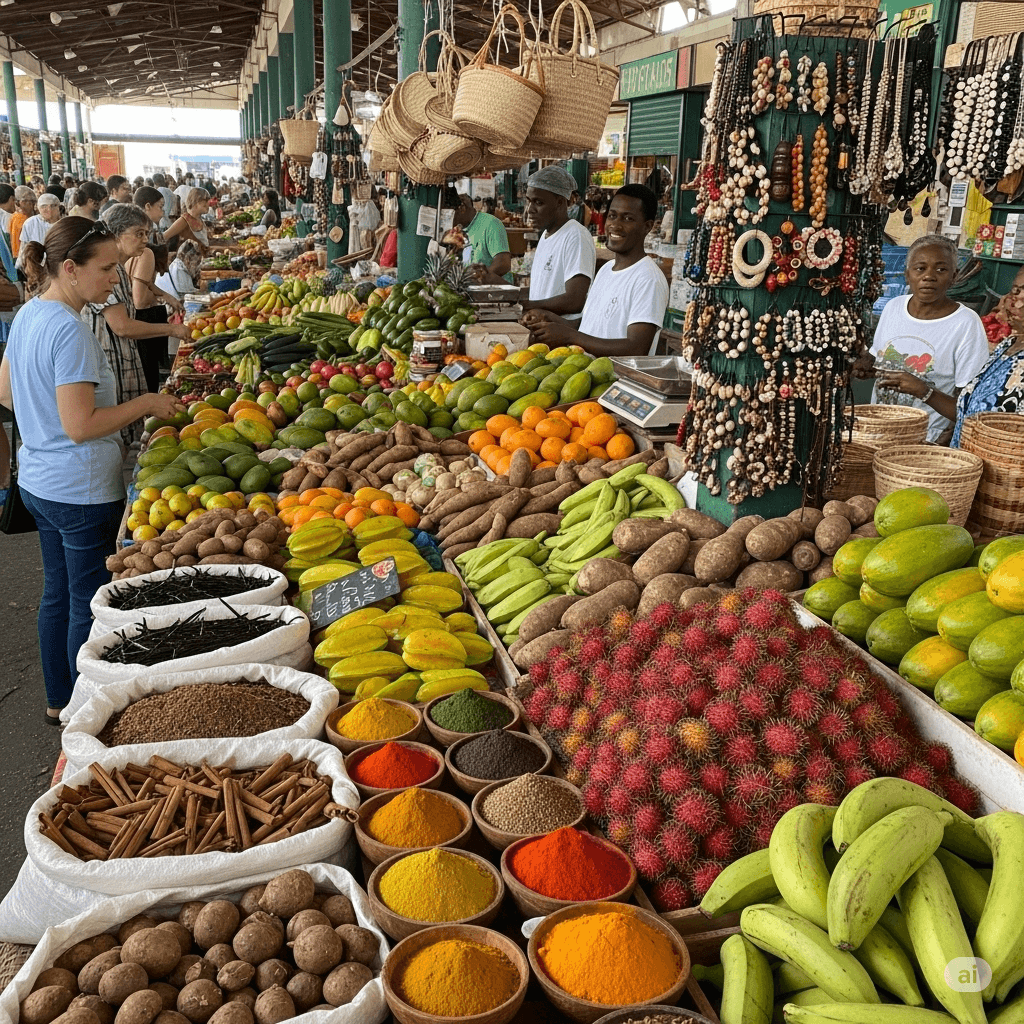 Illustration : Entre musées, marchés colorés, architecture coloniale et musique traditionnelle, la Guadeloupe possède une identité culturelle forte et vivante.