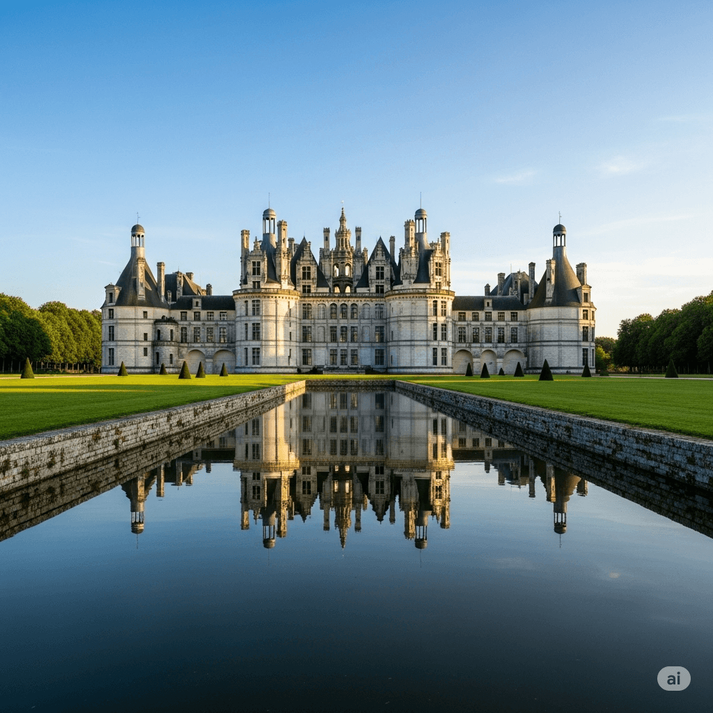 Illustration : Un patrimoine architectural unique avec Chambord, Chenonceau, Amboise ou encore Blois, classés à l’UNESCO.