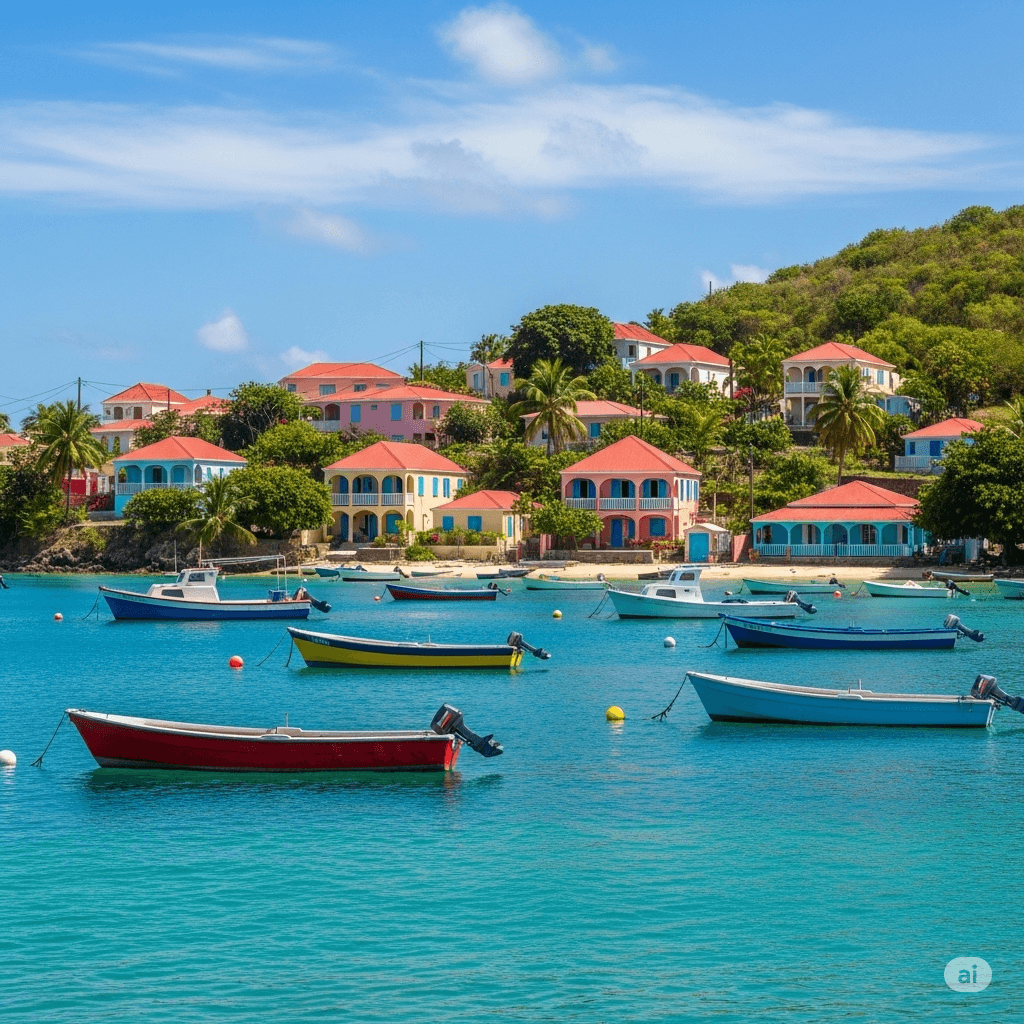 Illustration : Les Saintes, La Désirade et Marie-Galante séduisent par leur authenticité, leurs traditions et un rythme de vie apaisé.