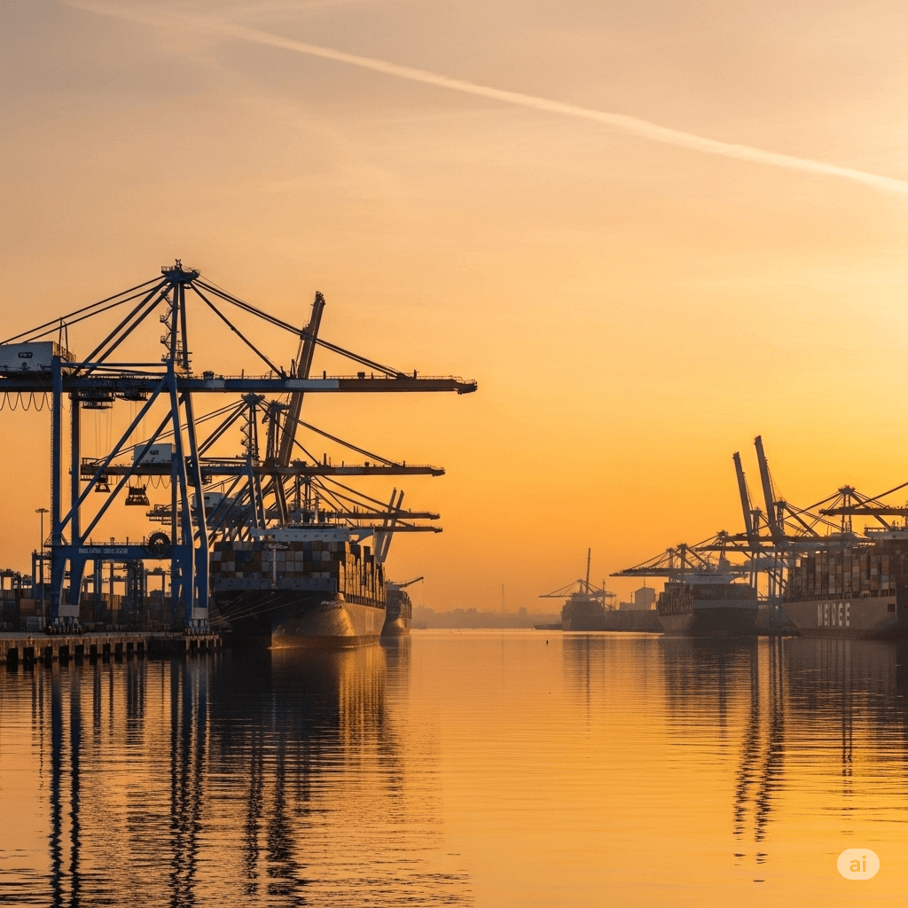 Illustration : Avec Le Havre, Rouen et Cherbourg, la Normandie dispose de ports majeurs qui jouent un rôle clé dans l’économie française et européenne.