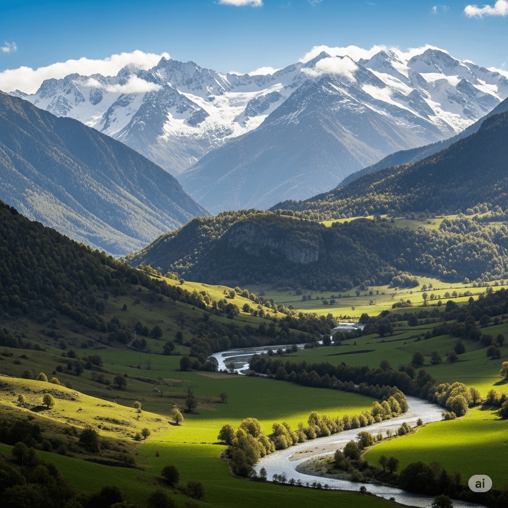 Illustration : Des forêts des Landes aux Pyrénées, en passant par les vallées verdoyantes et la nature préservée, la région offre un environnement exceptionnel.