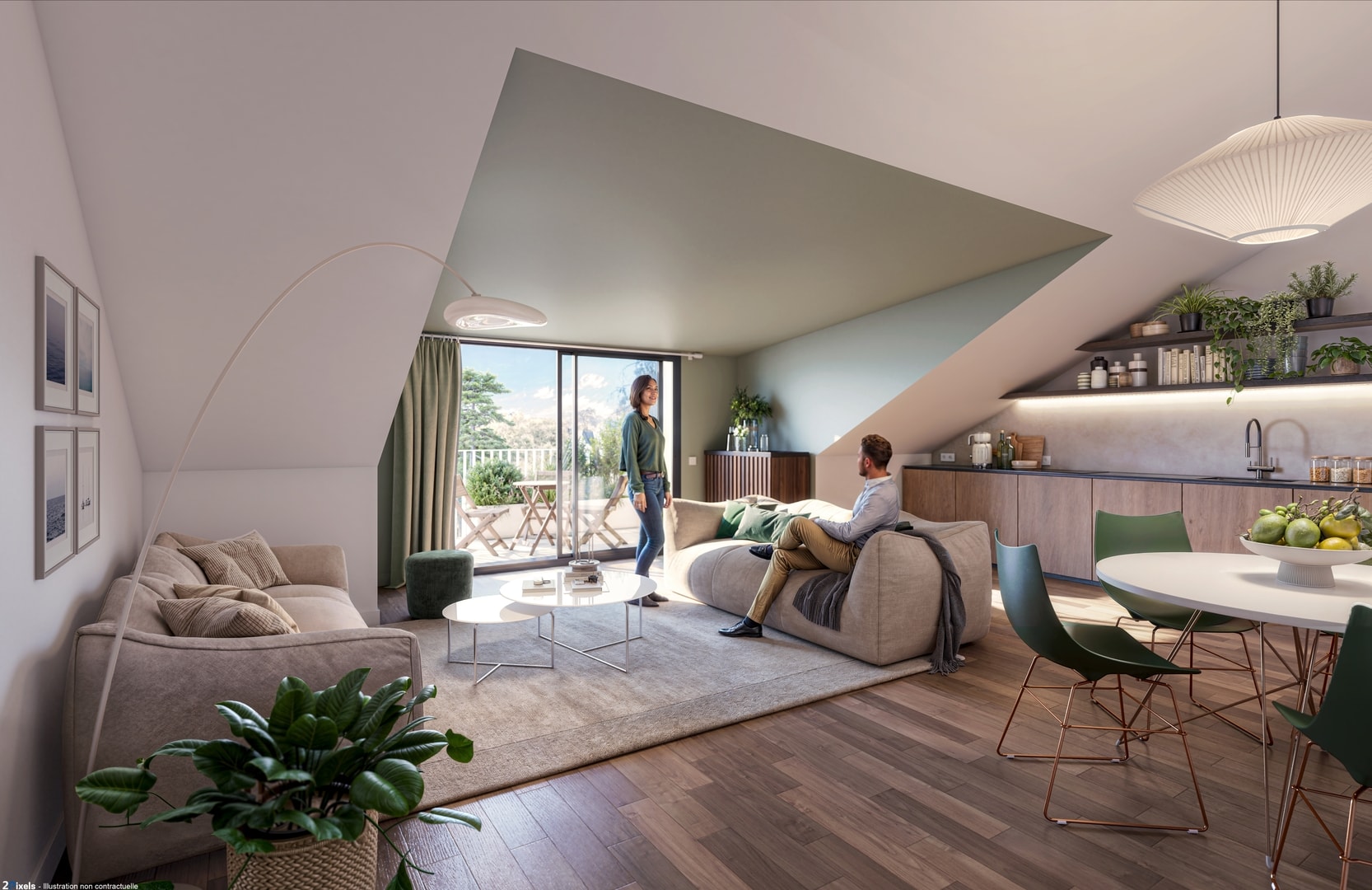 SEASIDE - 3 PIÈCES DUPLEX - T1