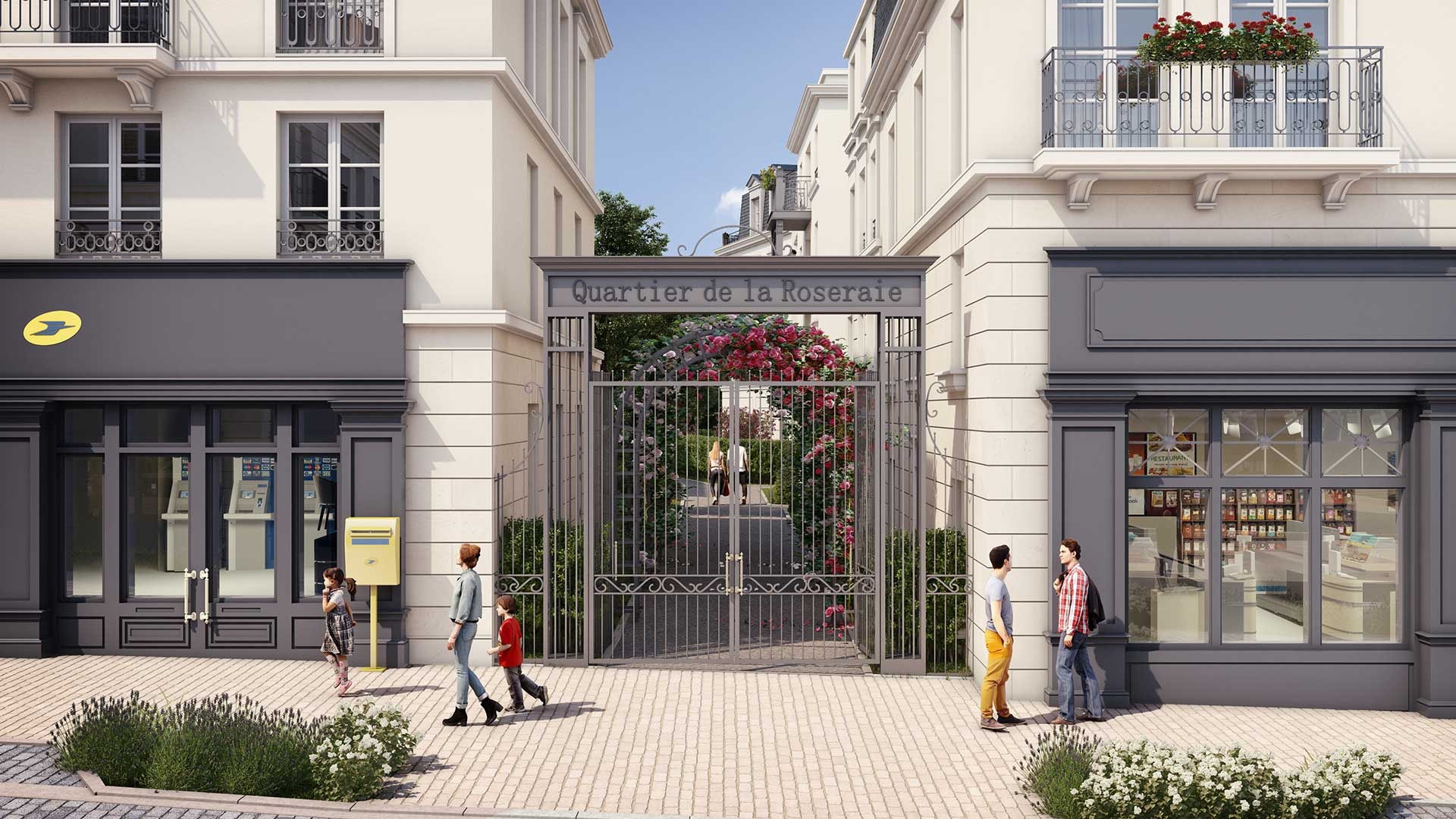 Quartier de la Roseraie