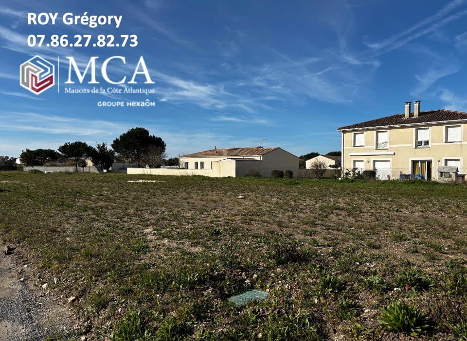 Terrain à partir de 295m² à Saint-Georges-de-Didonne