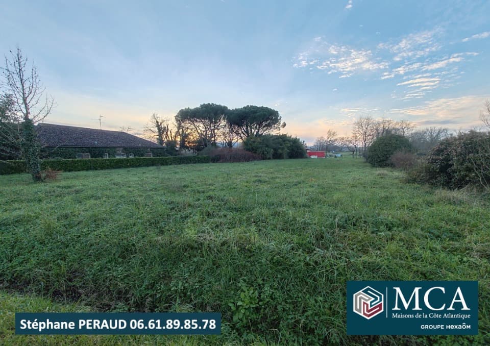 Terrain à partir de 1540m² à Saint-Cricq-du-Gave