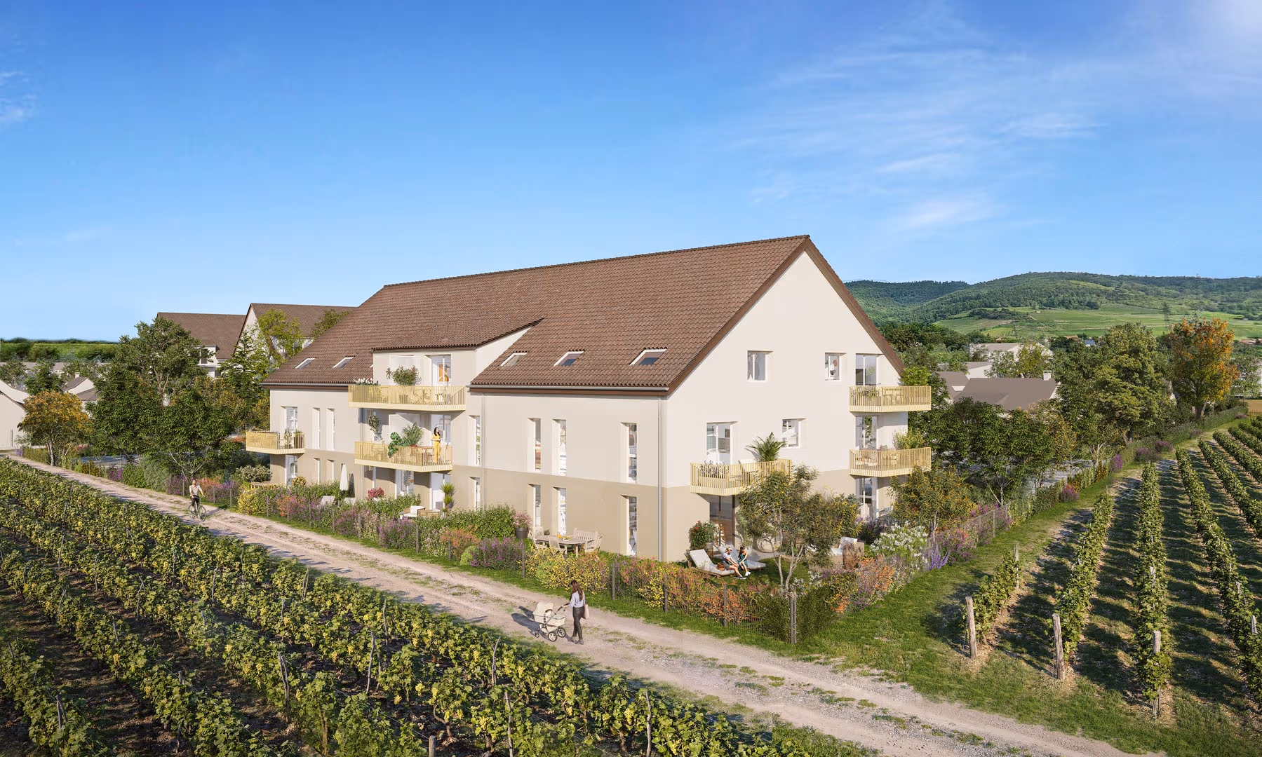 Programme neuf Le Clos des Caudalies à Wintzenheim