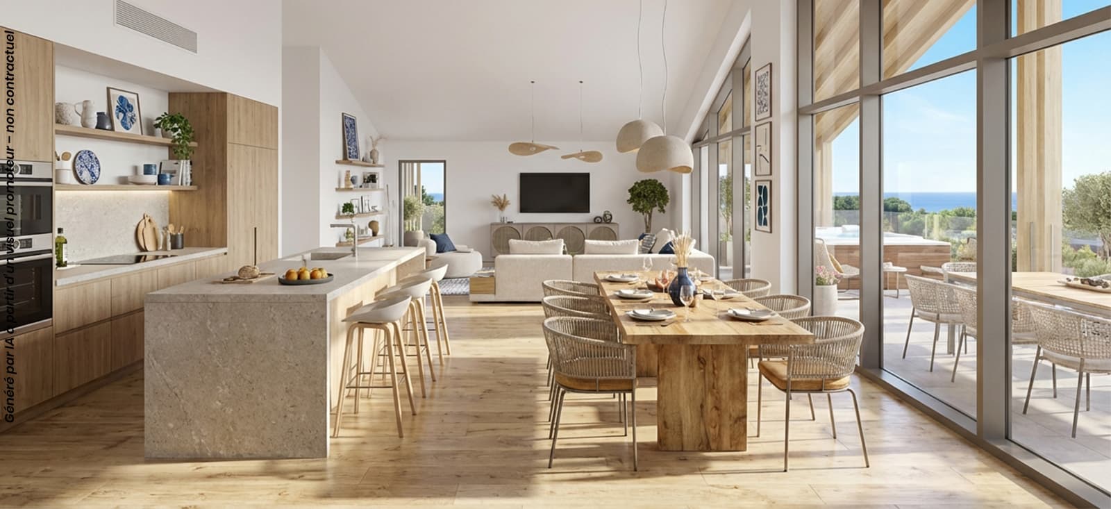 La Ciotat domaine privé au Baguier avec piscine et vue mer