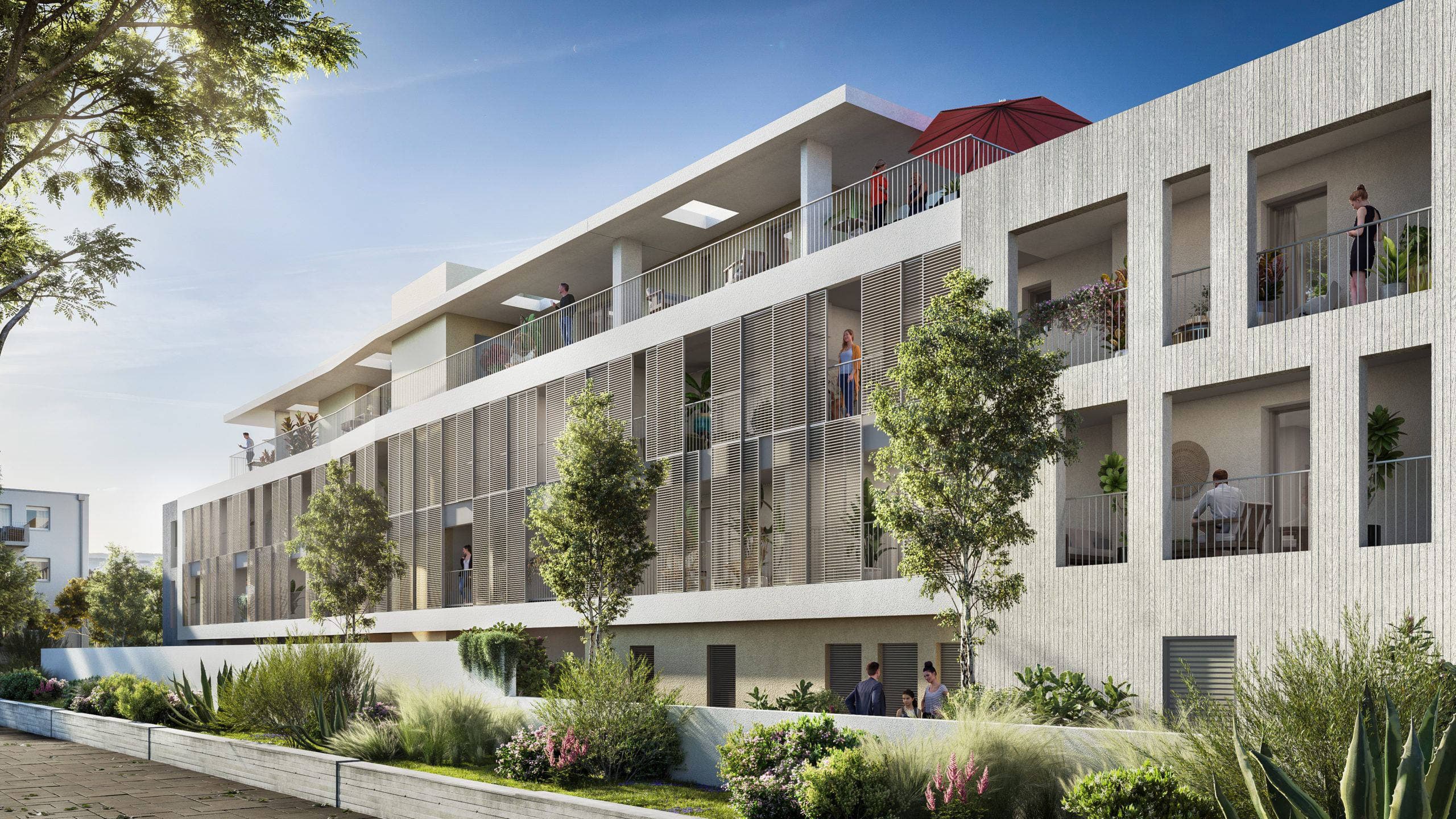 Programme neuf Castelnau-le-Lez proche arrêt Centurions à Castelnau-le-Lez