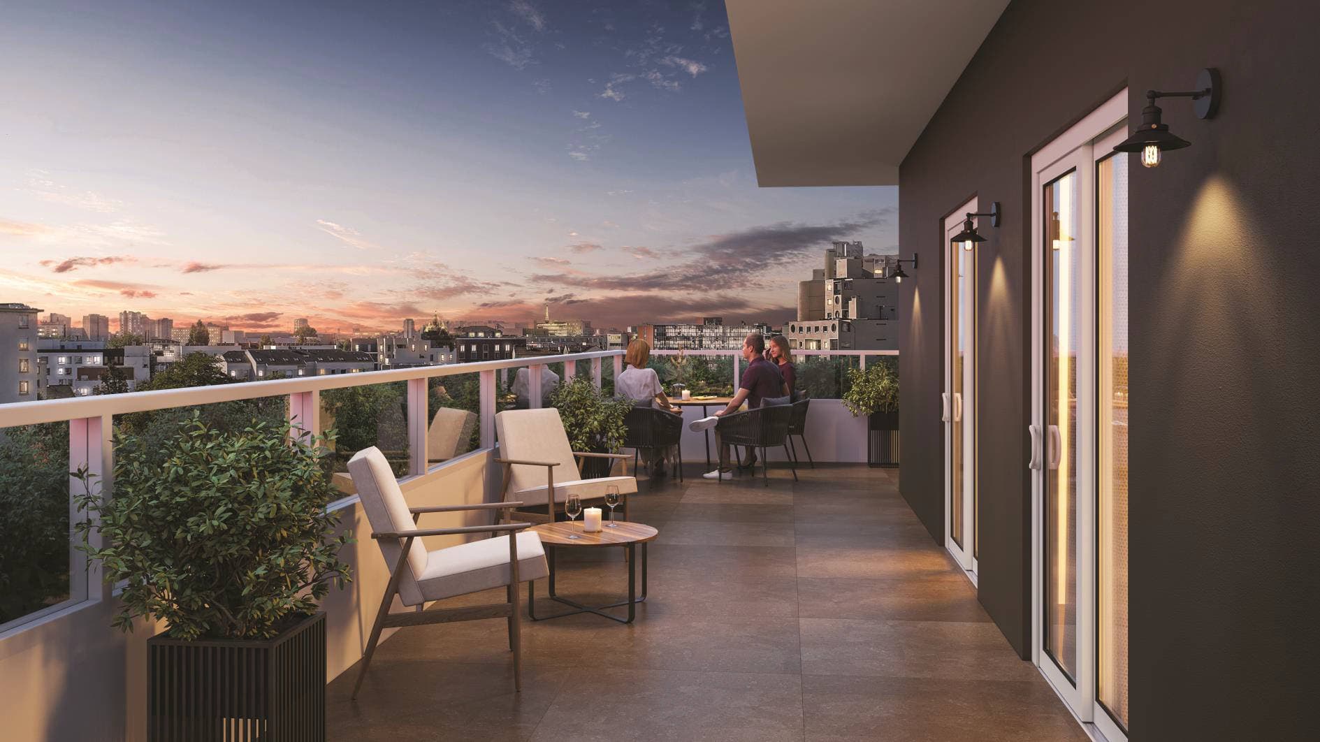 La Courneuve proche du tramway T1