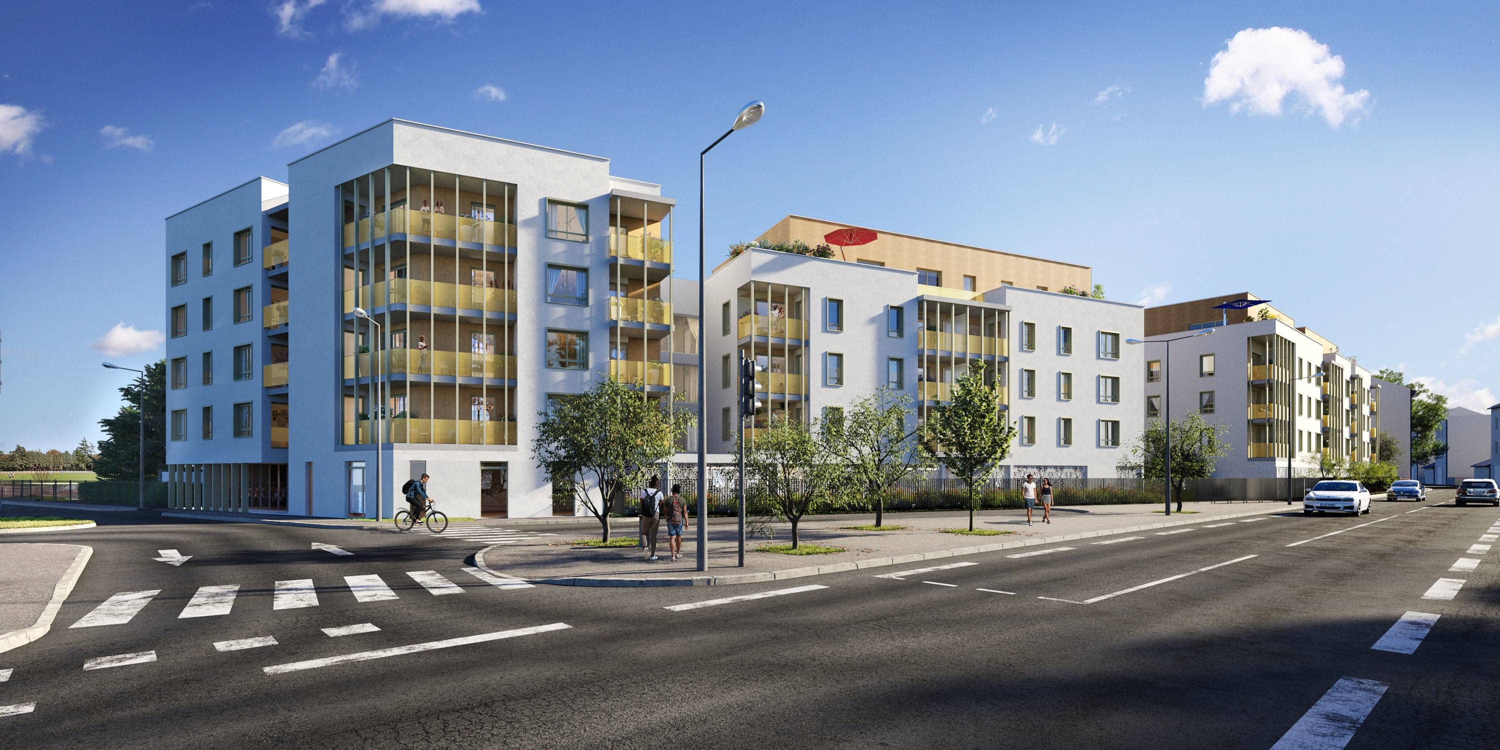 Givors proche de la gare Givors-Canal 2