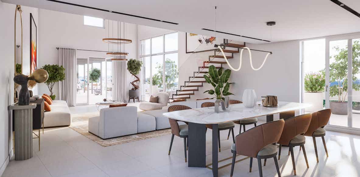 Montpellier Port Marianne au pied du parc de l'hôtel de ville