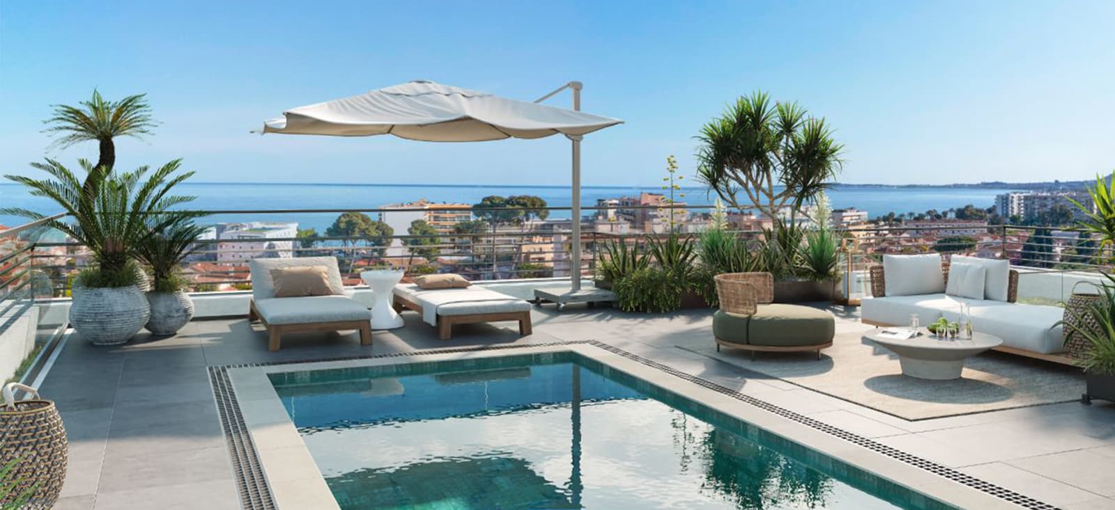 Cagnes-sur-Mer à proximité immédiate des plages