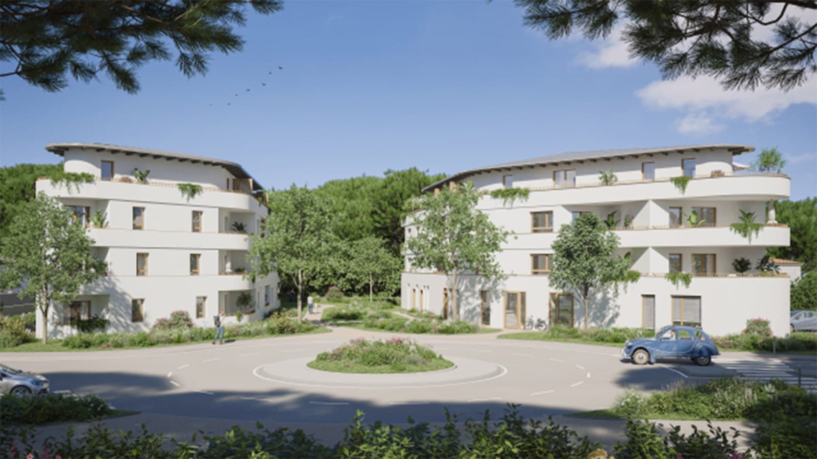 Programme neuf Anglet esprit village proche des commodités à Anglet
