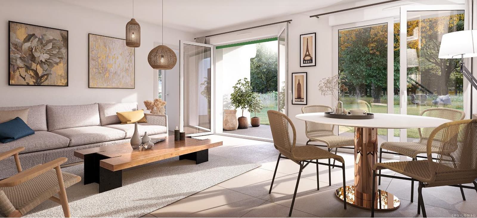 Biarritz face à la cité de l'Océan quartier Ilbaritz