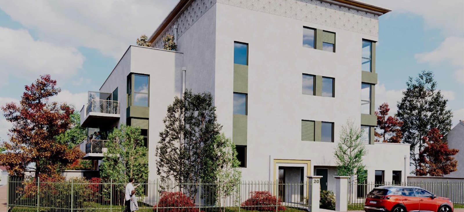 Programme neuf Dijon Nord résidence haut de gamme et intimiste de 8 logements à Dijon