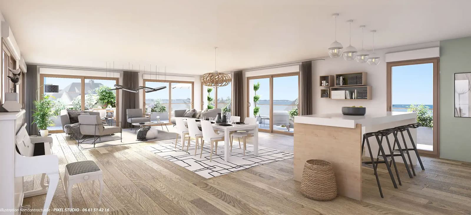 La Turballe face à la Plage des Bretons