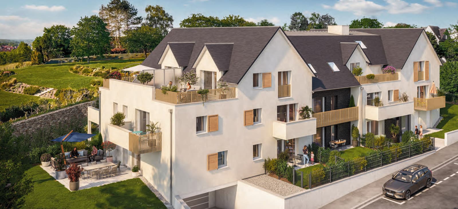 Caen quartier de Bas Venoix