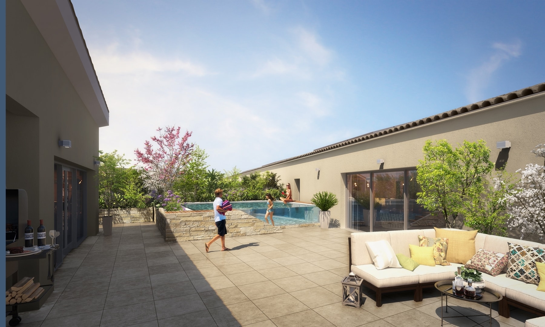 LE MIAMI APPARTEMENT ROOFTOP - T1