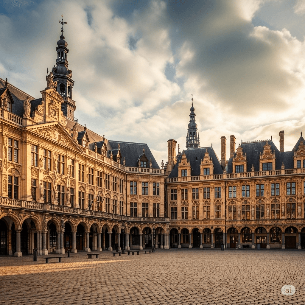 Illustration : Lille, capitale régionale, mais aussi Arras, Amiens et Dunkerque, offrent dynamisme économique, universités et qualité de vie.