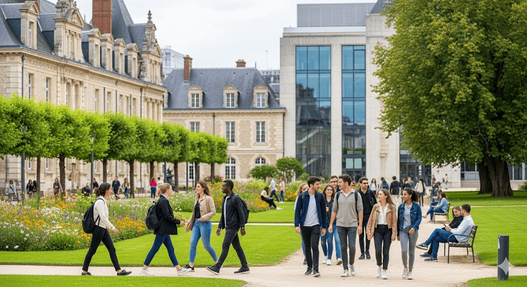 Illustration : Avec plus de 30 000 étudiants, l'Université de Poitiers dynamise la ville et assure une forte demande locative, idéale pour un investissement immobilier.