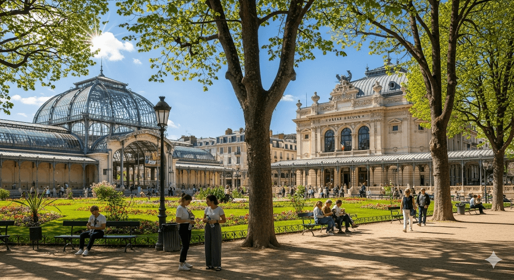 Illustration : Inscrite au patrimoine mondial de l'UNESCO, Vichy est la 'Reine des villes d'eaux', célèbre pour son architecture, son opéra, ses parcs et son art de vivre thermal.
