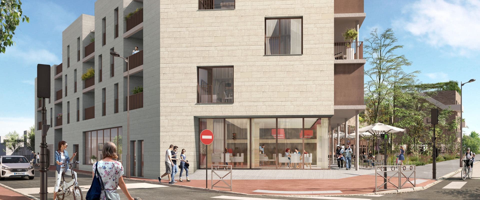 SQUARE DE LA MARNE - Logements