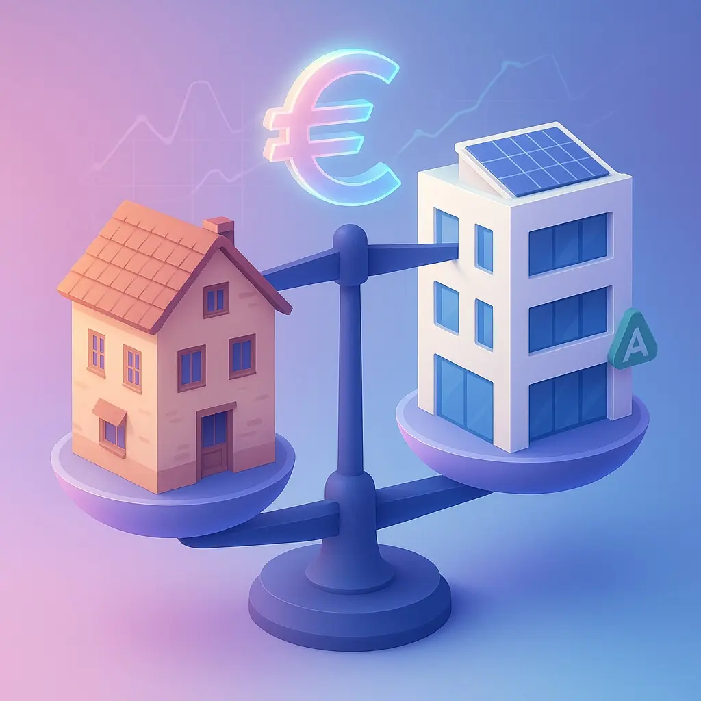 L'immobilier neuf est-il vraiment plus cher que l'ancien ?