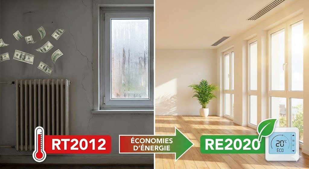 Norme RE2020 : pourquoi vos factures d'énergie vont s'effondrer ?