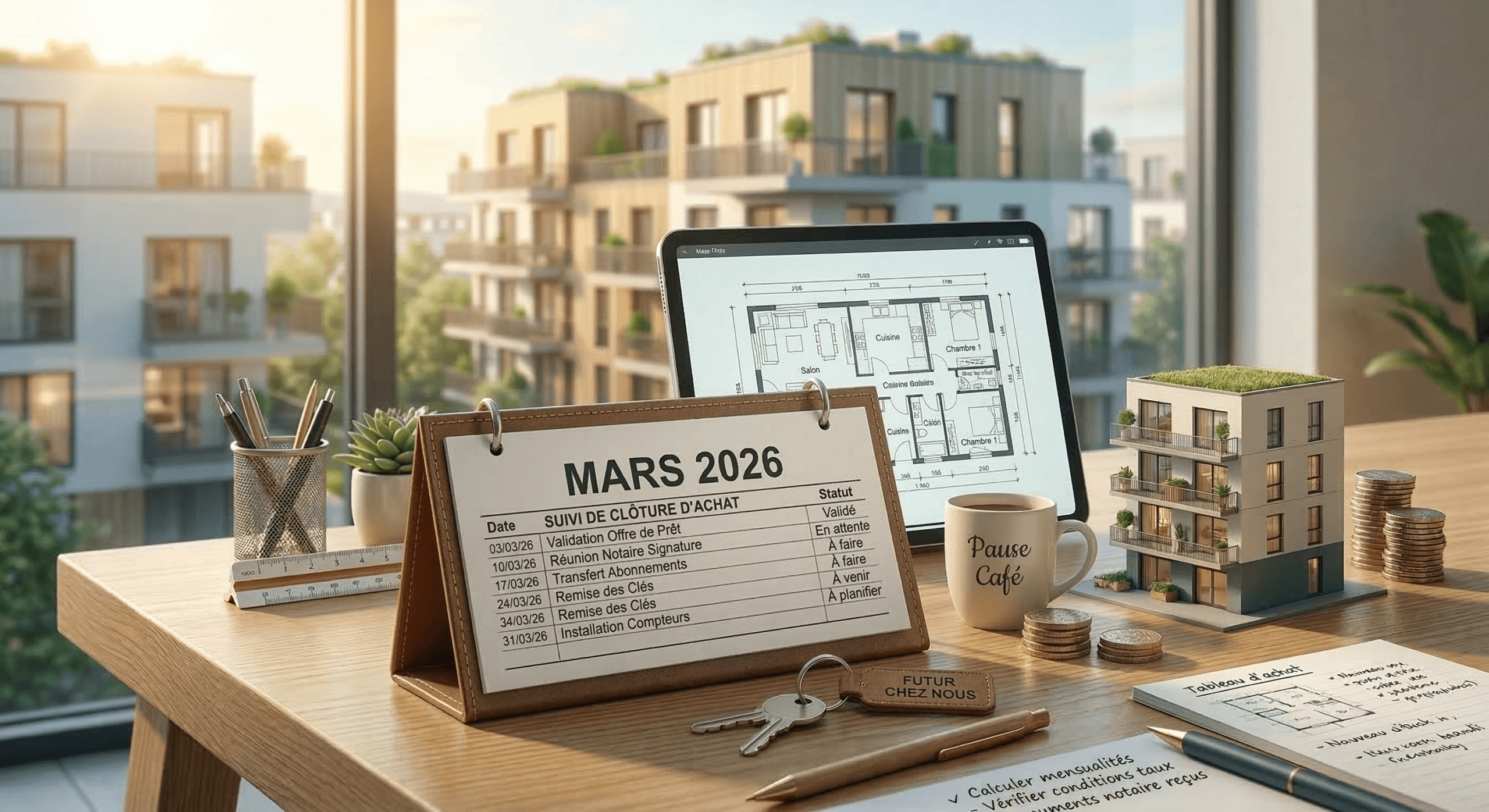 taux immobilier mars 2026